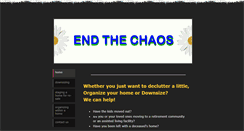 Desktop Screenshot of endthechaos.com